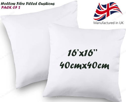 Hollowfiber cushion pad 16x16 - hollowfiber, 16x16"