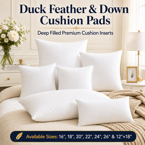 Duck feather down cushion - feather&down,