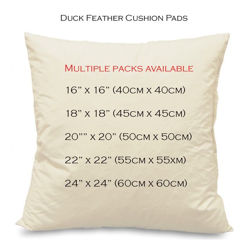 New duck feather - new, cushion