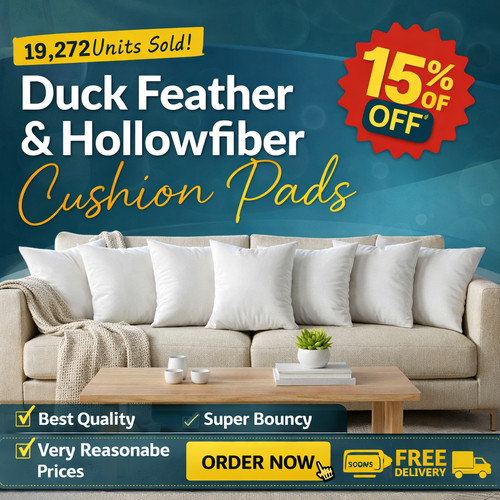 Cushion pads duck - cushion,