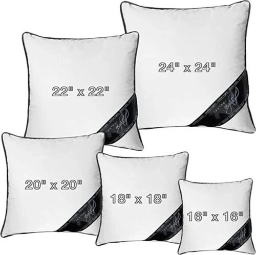 Duck feather cushion pads - duck,