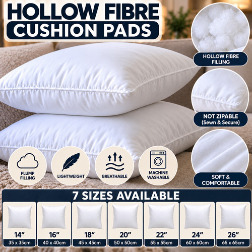 Extra deep filled - filled, cushion