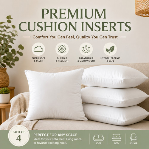 Pack cushion inners all - pack, 4