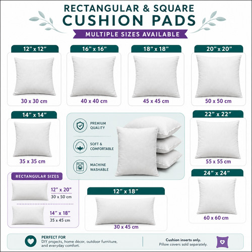 Hollowfibre cushion pads inner - cushion,