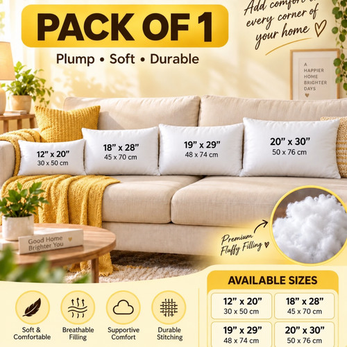 Pack cushion inner 45cm - cushion,