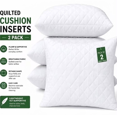 Pack quilted cushion insert - quilted,